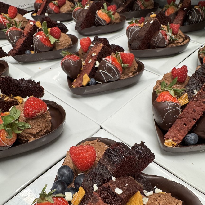 Chocolate Heart Dessert