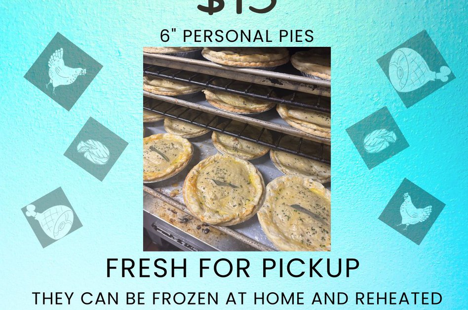 Chicken, Ham & Brie Pot Pies